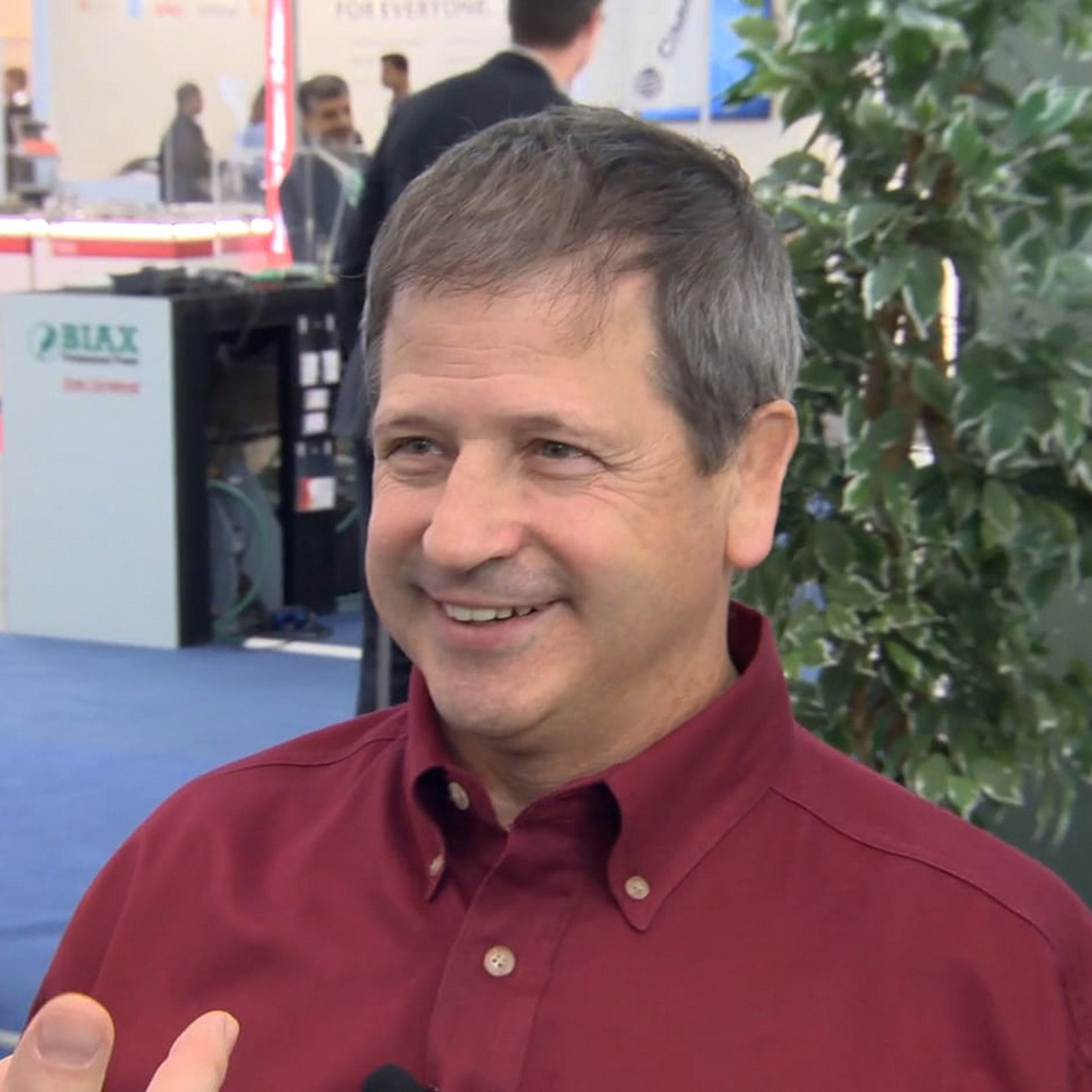 Messe-Rundgang mit Gary Rabinovitz