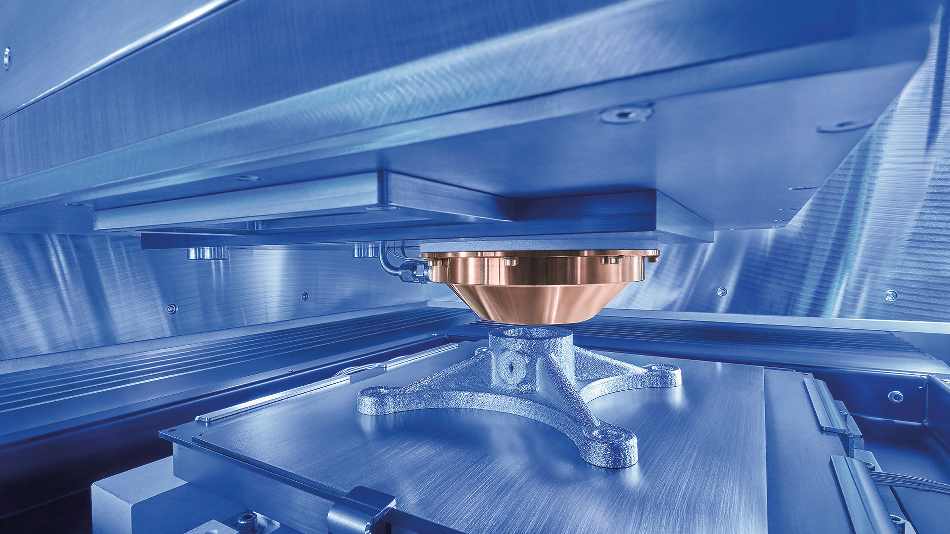 Grob's new liquid metal printing system. Pictures: Grob