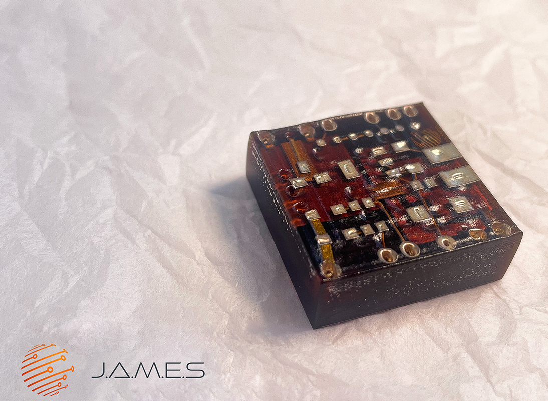 With this PLL cube, J.A.M.E.S has shown one path future AME applications might follow: At higher levels of stability, any available space can be filled with electronics or dielectric materials. Image: J.A.M.E.S