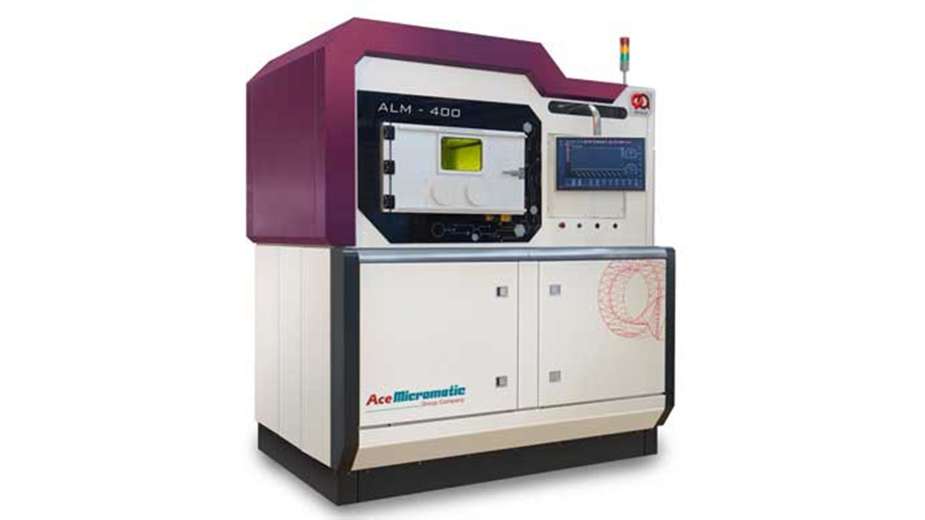 ALM-400 metal AM machine, Image Courtesy: Amace Solutions