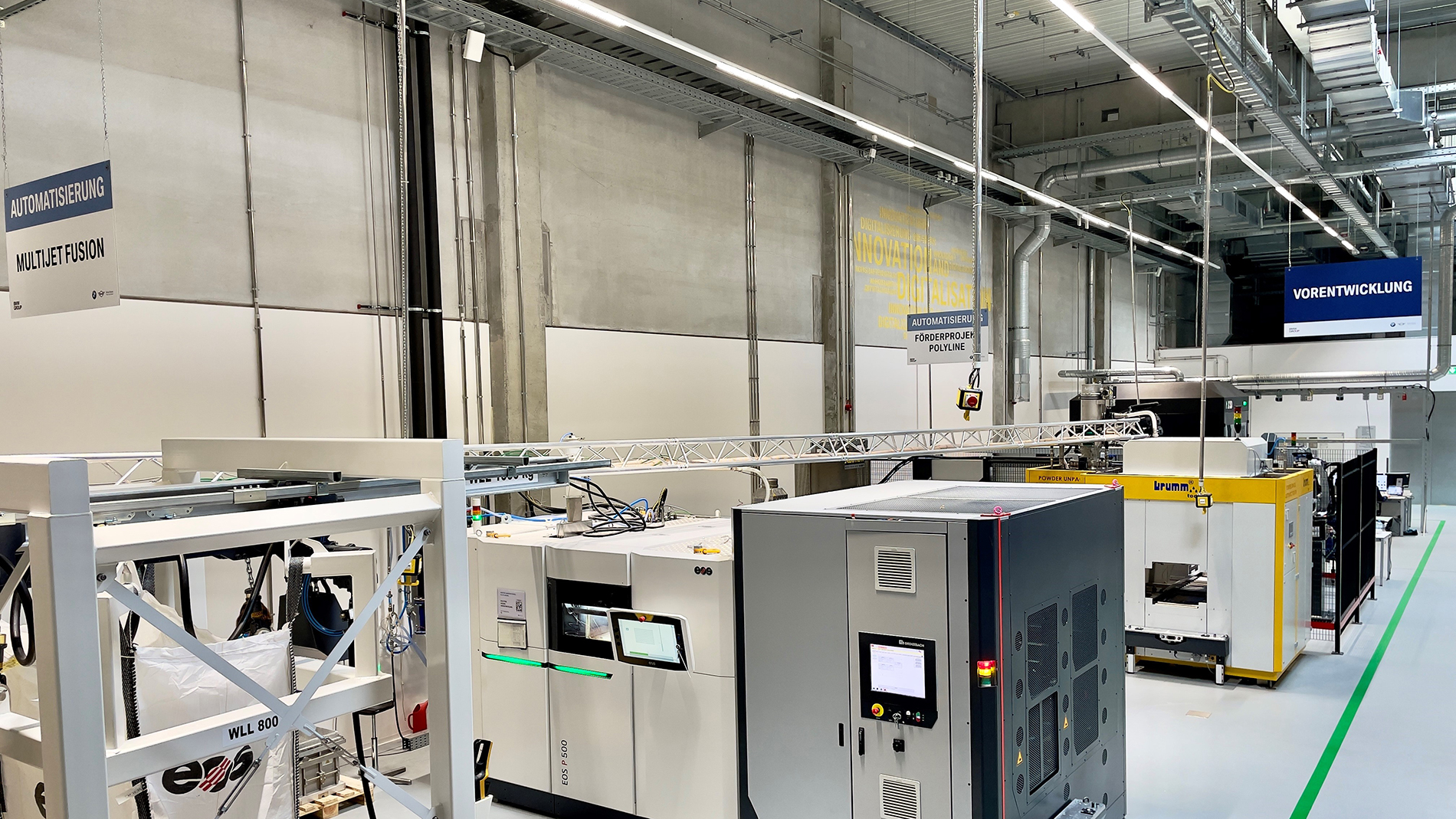 Companies such as BMW are increasingly using Additive Manufacturing in automated systems. This also opens up numerous opportunities for automation specialists. Photo: BMW