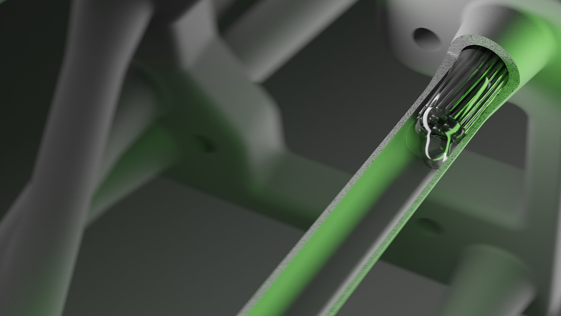 Reinforced with continuous carbon fibers. Image: Reinforce3D
