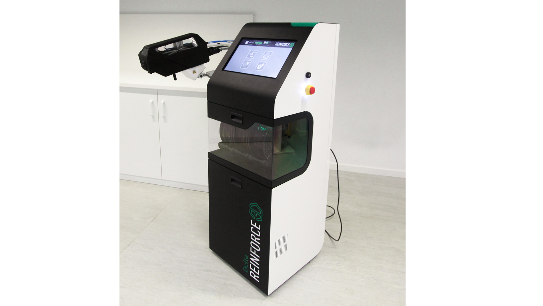 The Delta machine was unveiled at Formnext in 2023. Image: Reinforce3D