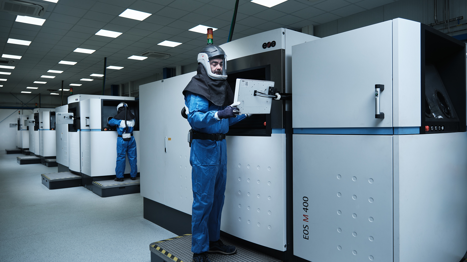 Maschinenpark bei TheSteelPrinters. Bild: ArcelorMittal