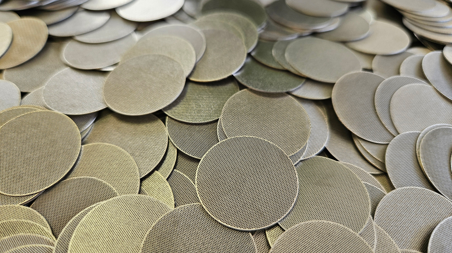 Filter mass manufacturing. Image: Exentis