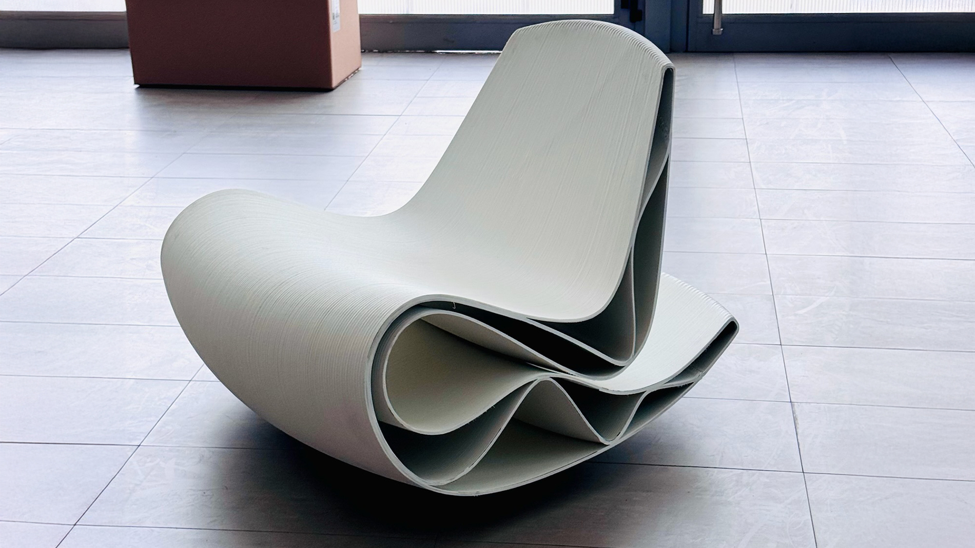 The Septa-Chair chair to rocks in all directions and spins. Image: Rob Henderson
