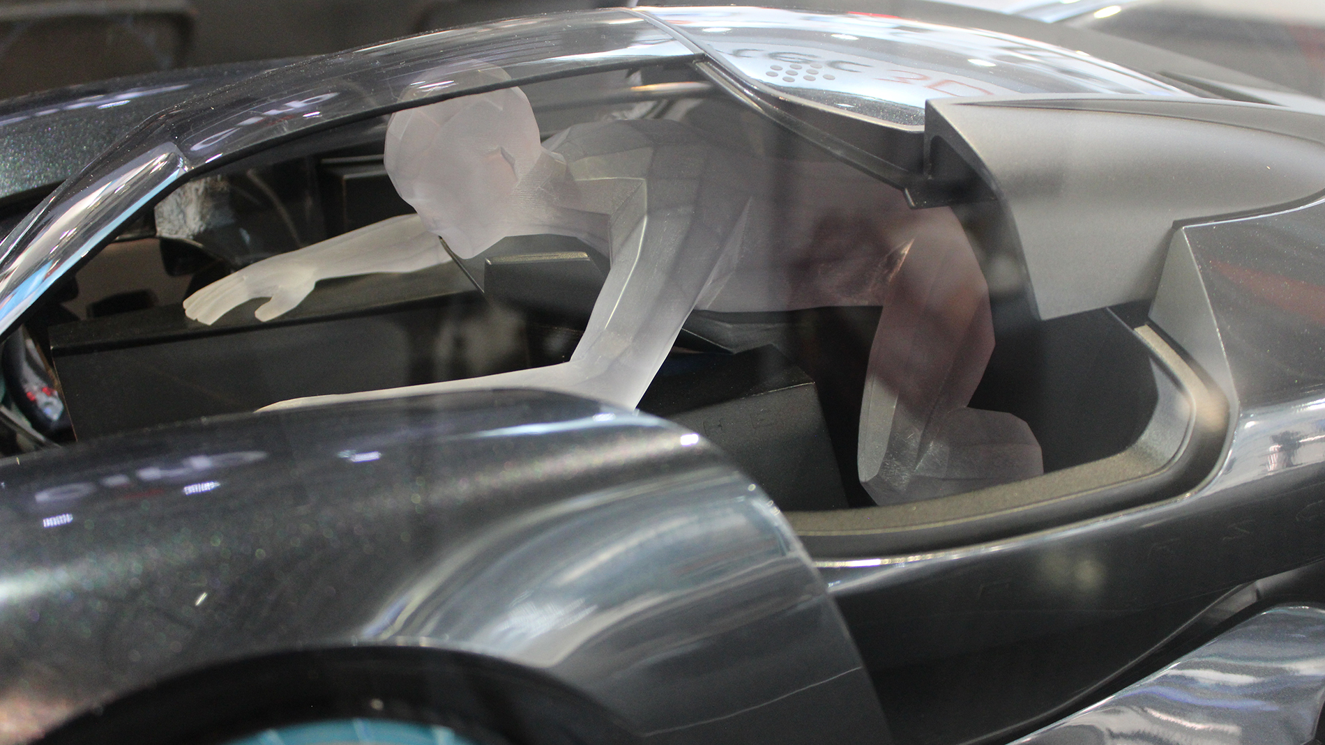 Back in 2018, Cirp presented a show car featuring a prone driver at Formnext. Image: Cirp