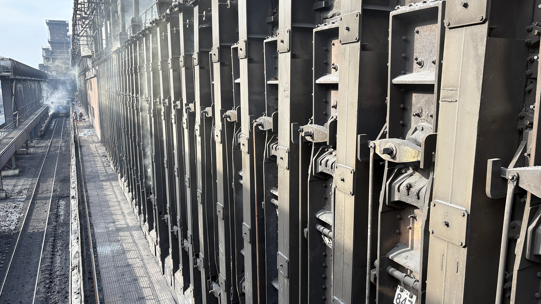 Coke oven batteries. Image: ArcelorMittal