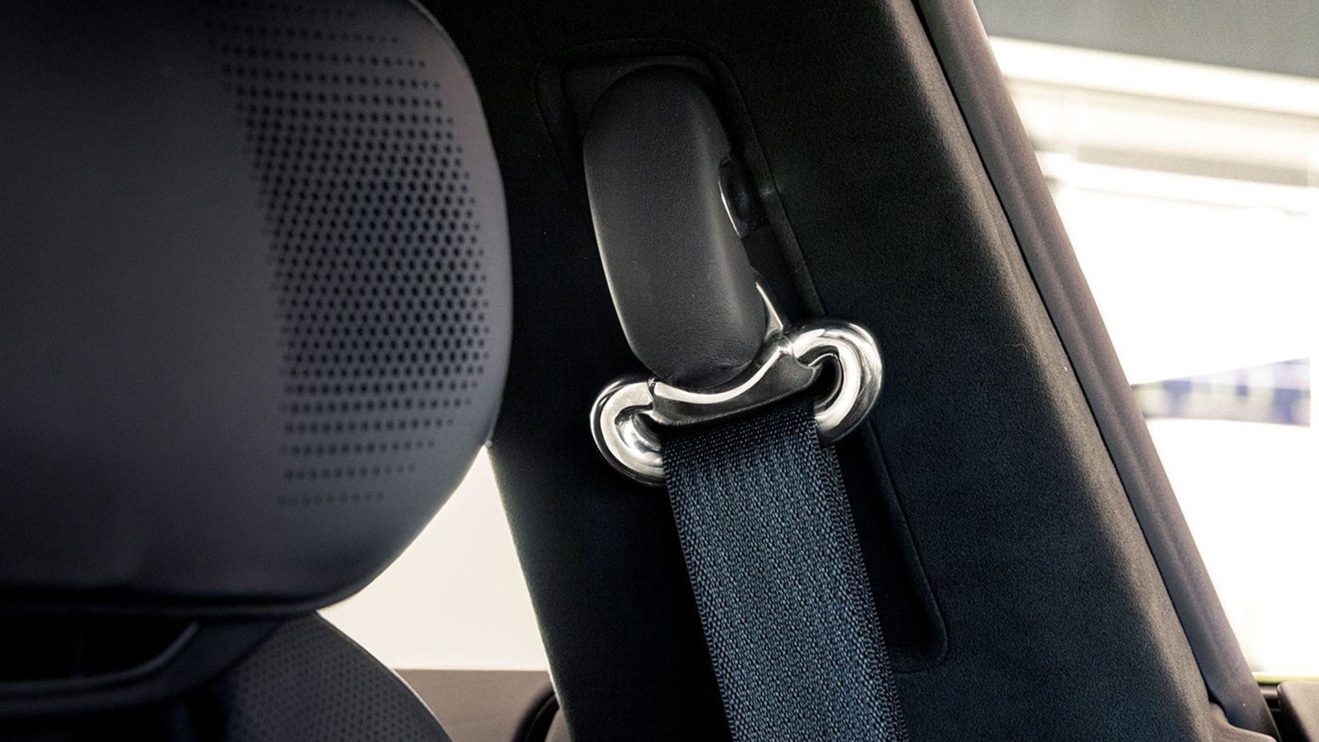 Azoth won a 2024 MPIF Design Excellence Award for this seatbelt pillar adjustable guide loop for its customer, General Motors. The part is used in the all-electric Cadillac Celestiq (Courtesy MPIF/General Motors)