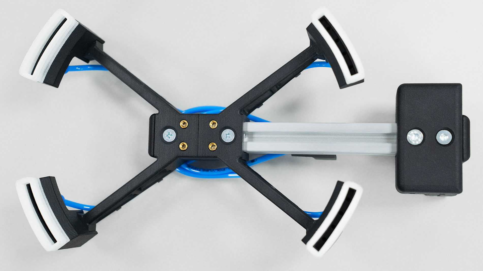The 3D-printed robot gripper enables greater overall efficiency in the production process. Images: Protiq