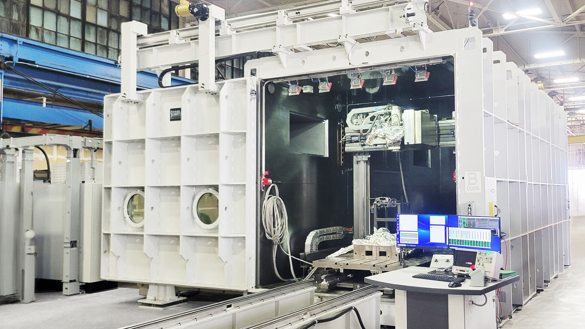 A standard Sciaky EBAM 300 machine. Image: Sciaky