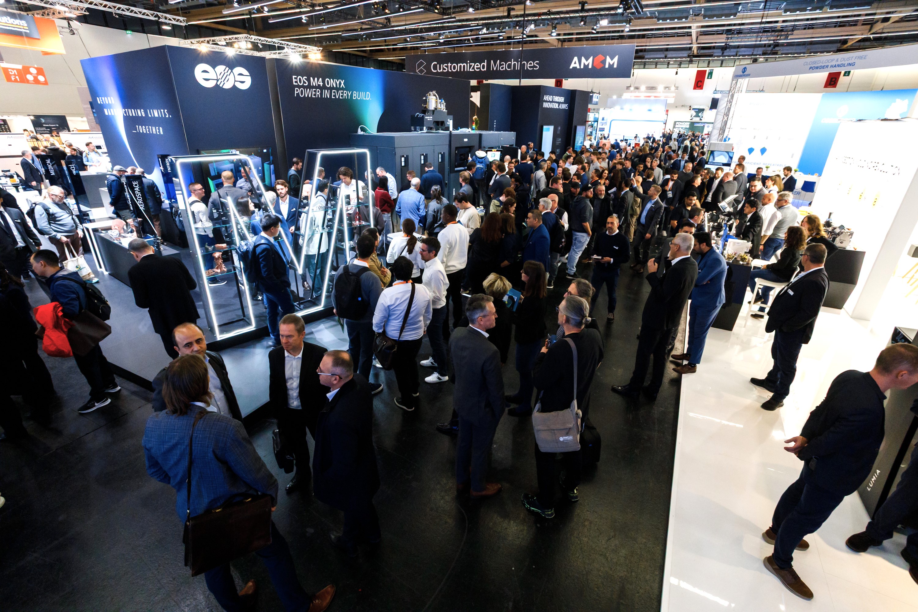 Eindrücke der Formnext 2025. Copyright Formnext, Mesago Messe Frankfurt. Marc Jacquemin