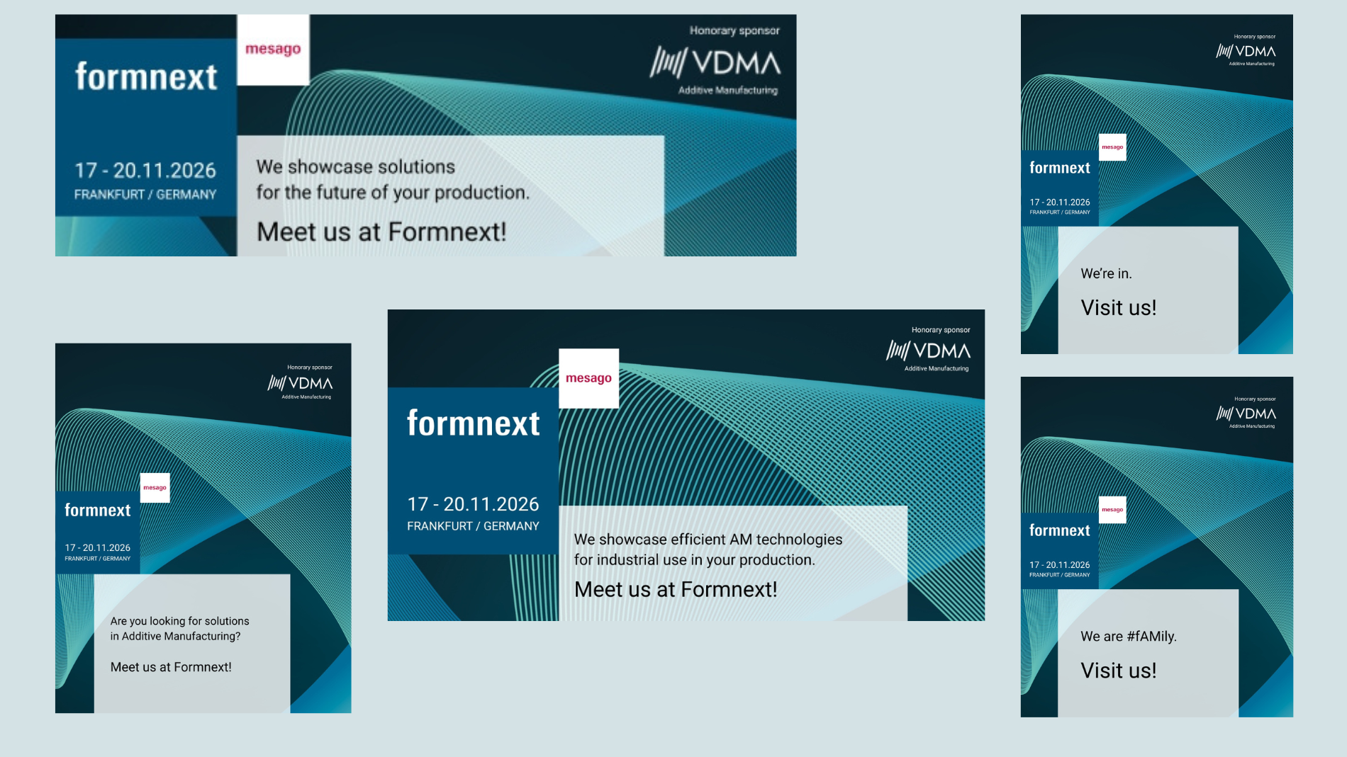 Online banners for your communication