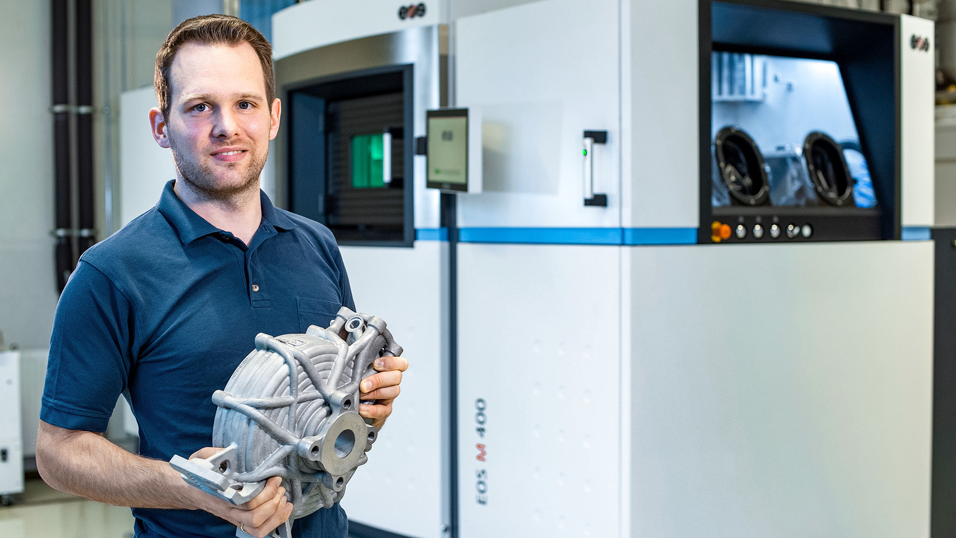 Marco Linhardt, Leiter der Produktion Additive Fertigung bei KSB. Bild: KSB