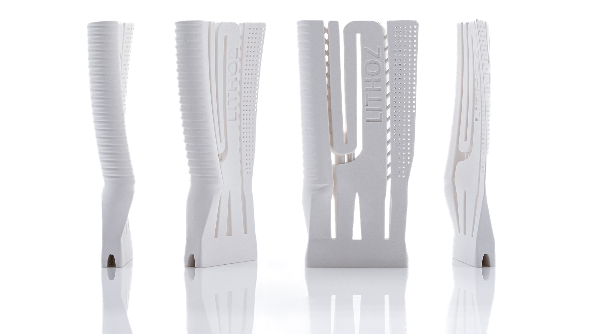 3D-gedruckte Gusskerne aus Keramik. Bilder: Lithoz