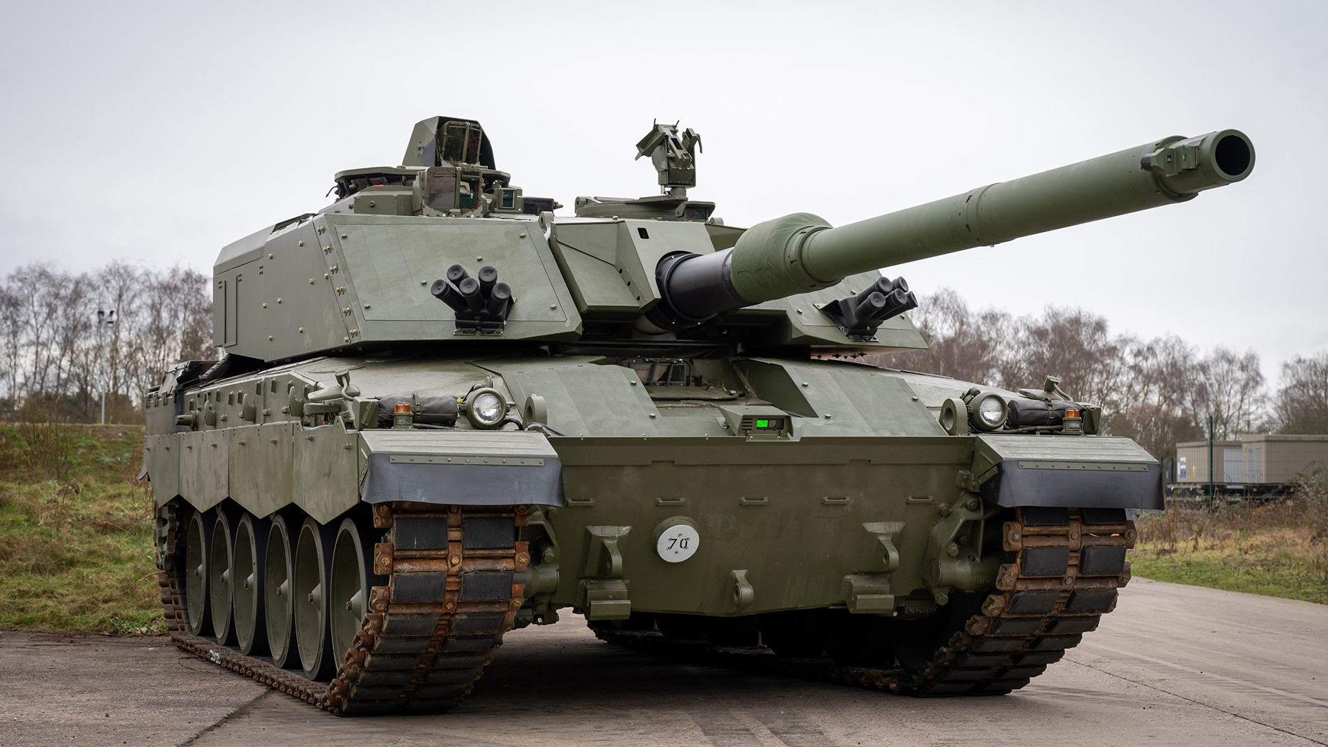 3D-printed components are also used in the latest Challenger 3 battle tanks. Image: RBSL