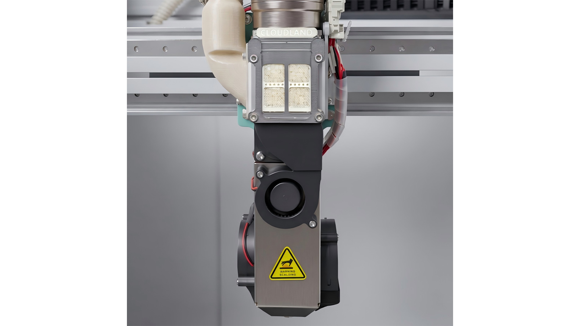 The new Giga 800 with dual-zone screw extruder. Images: Peopoly