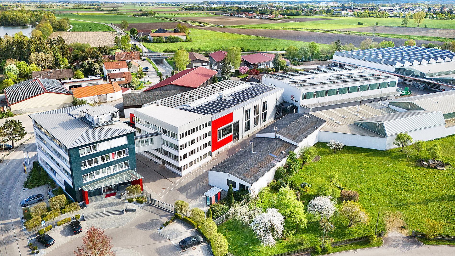 Hauptsitz von Grenzebach in Hamlar bei Donauwörth Bild: Grenzebach
