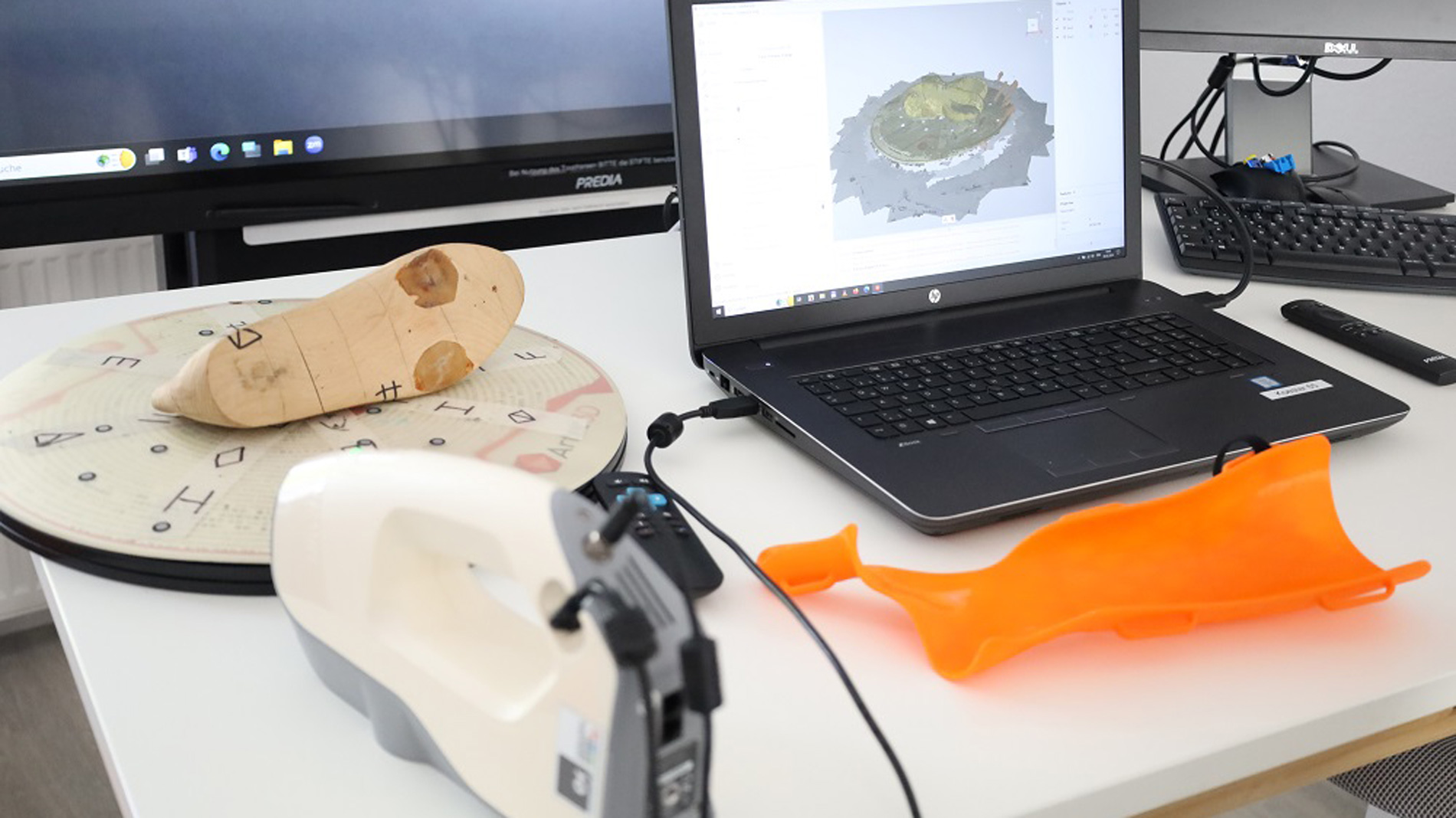 Scanning and data form the basis for the subsequent production steps. Image: Thomas Masuch