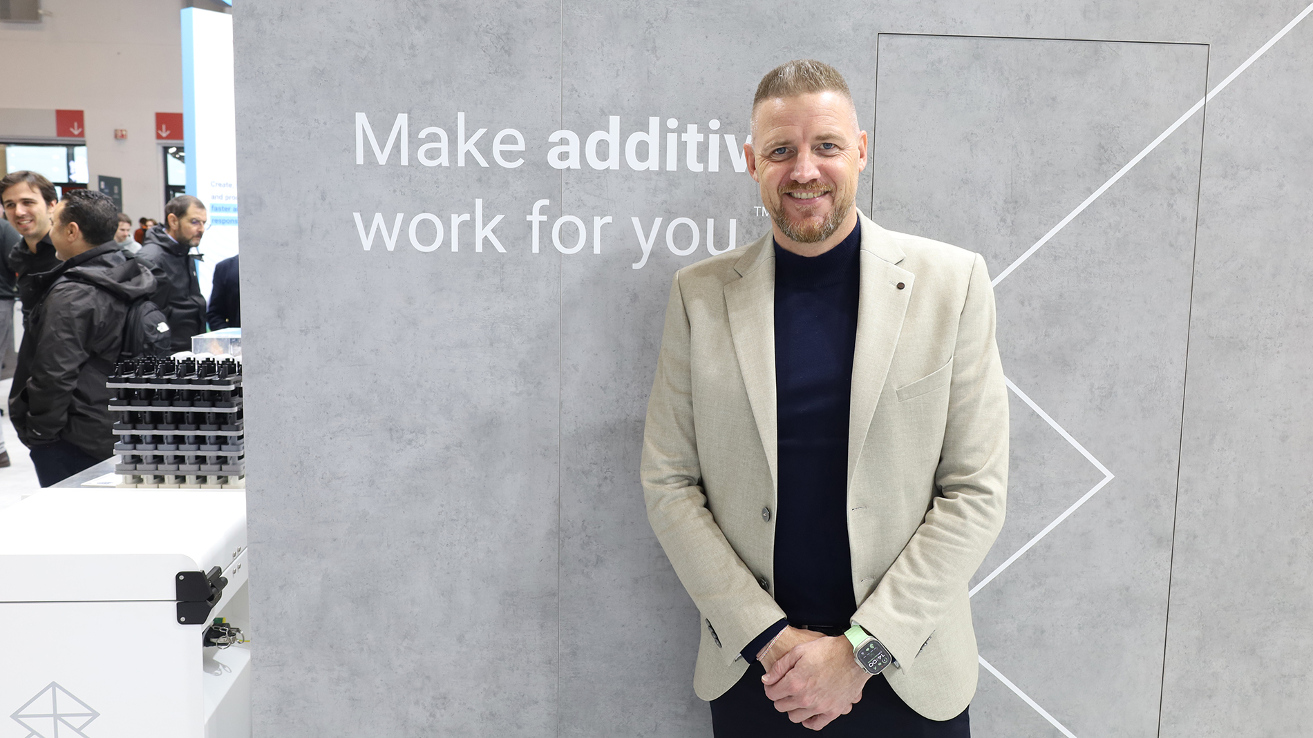 Andreas Langfeld, president of EMEA & APAC at Stratasys. Image: Thomas Masuch