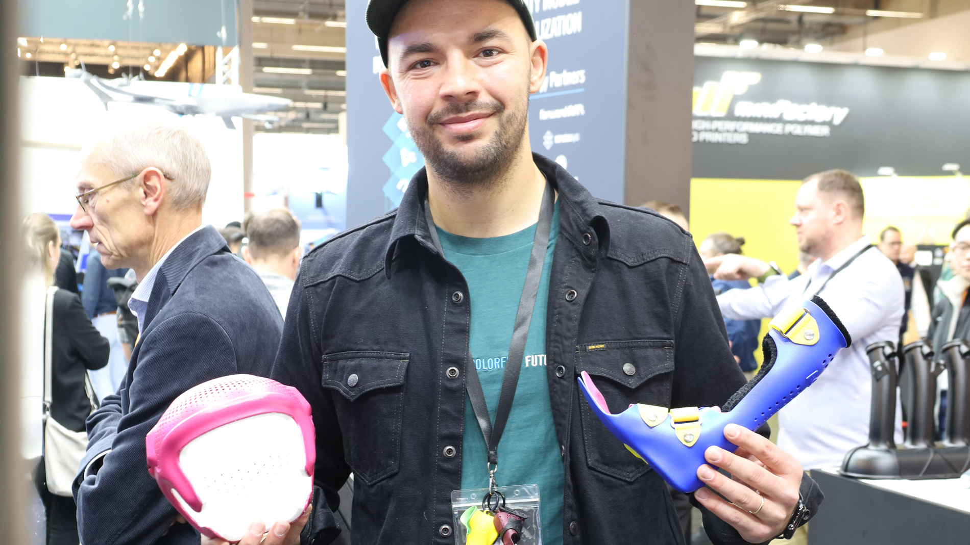 Emil Wörgötter auf der Formnext 2025. Bild: Thomas Masuch