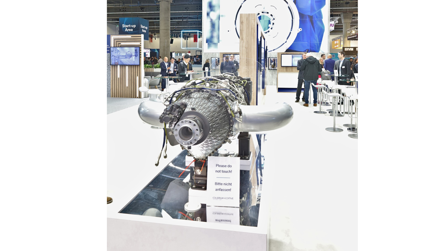 Catalyst engine at the Colibrium Additive / AP&C booth. Image: Thomas Masuch