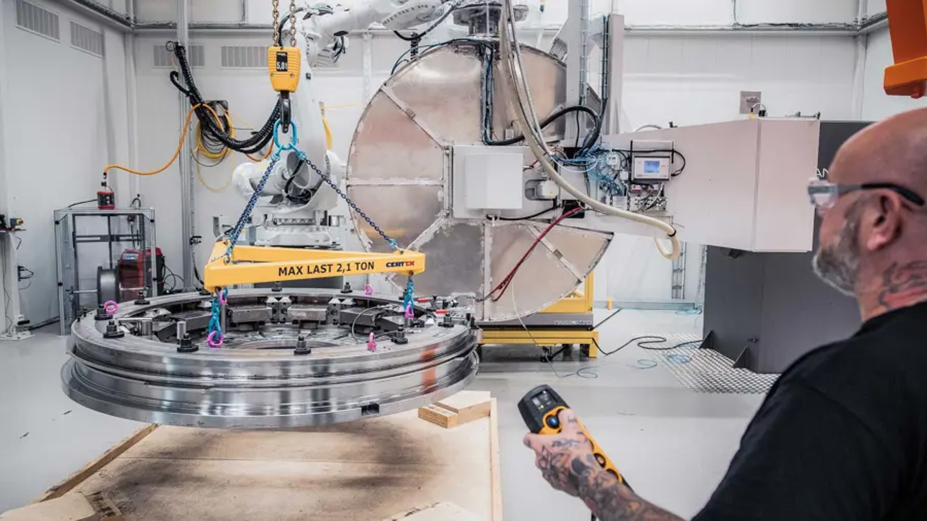 Pratt & Whitney and GKN Aerospace are developing a 3D-printed casing for the F135 engine used in the F-35 Lightning II. GKN Aerospace will manufacture the full-scale demonstrator in Norway using Laser Directed Energy Deposition. Image: GKN Aerospace